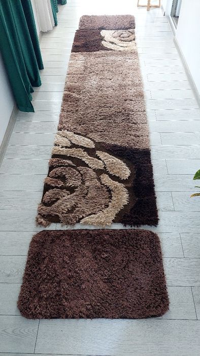 Covor și mochete maro și crem