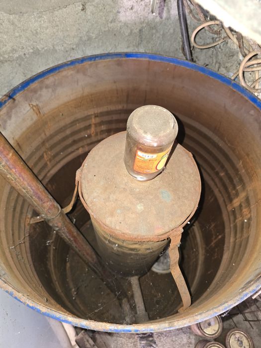 Cazan de cupru gros, aproape nou, folosit de 3 ori