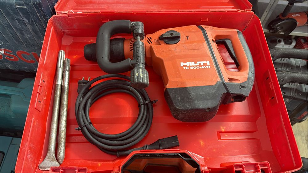 Hilti TE 500 demolat beton sapa pereti podea instalatii termice bosch