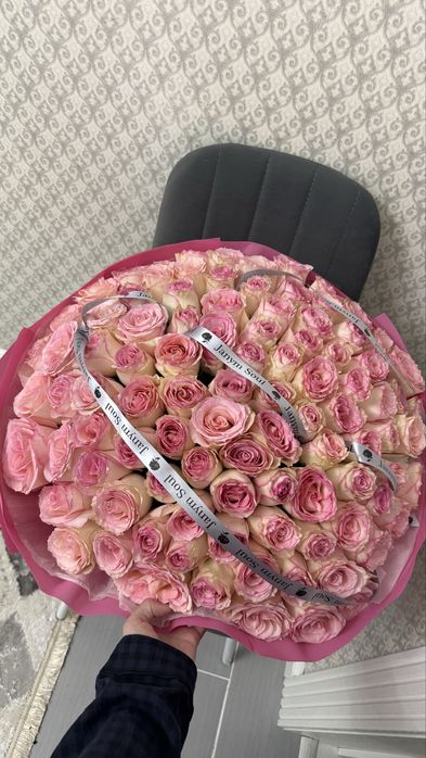 Продам 101 роза цветы