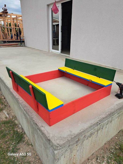 Детски  пясъчни от дърво