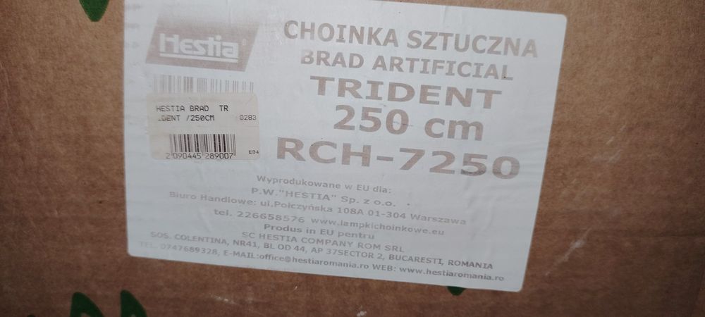 Brad artificial  cu suport