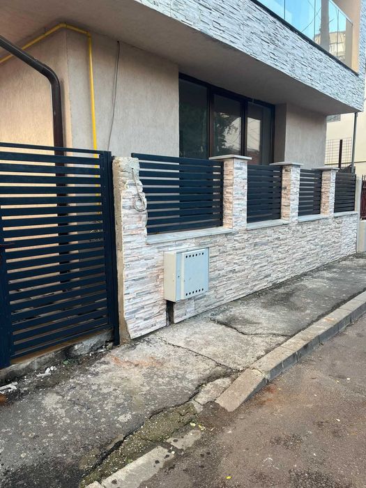Garduri si porti stil jaluzea, sipca metalica, tabla cutata
