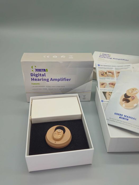 Слухов апарат (дигитален мини усилвател на слуха) магнитно зарядно