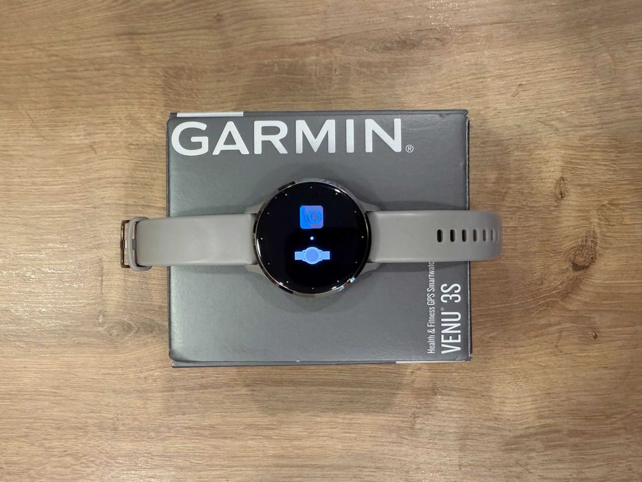 Ceas Smartwatch Garmin Venu 3S, 41mm, GPS, Wi-Fi, Android/iOS, curea silicon