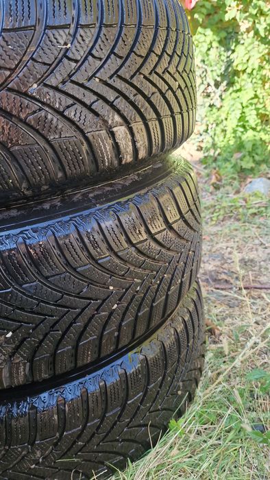 Semperit зимни 205 /55/16 с джанти 4x108 Audi