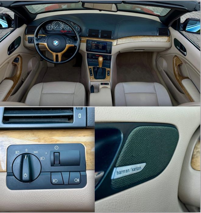 Vand-Schimb Bmw 330 CI Cabrio E46/Automat/M Pachet/2002/231 CP/ Ivestiti Majore