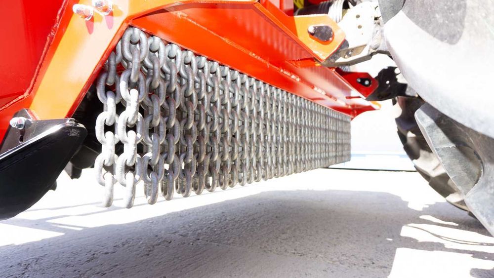 tocator forestier la tractor 150 cp, cu dinti widia