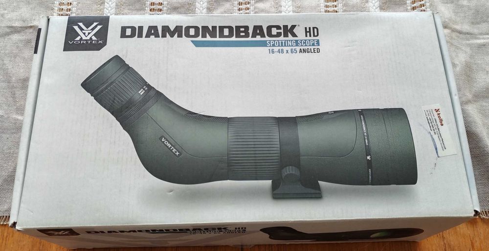 Vortex Diamondback HD 16-48 x 65, ъглова зрителна тръба