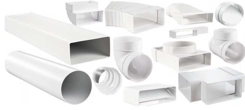 Пластиковые воздуховоды VENTS ᐉ Купить воздуховоды пластиковые плоские и круглые
