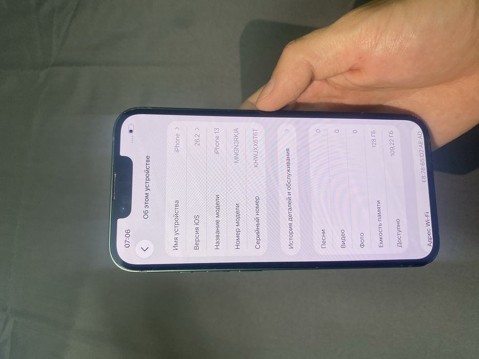 iPhone 13 128gb green