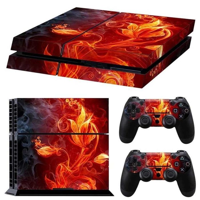 Виниловые наклейки для playstation4 slim pro fet