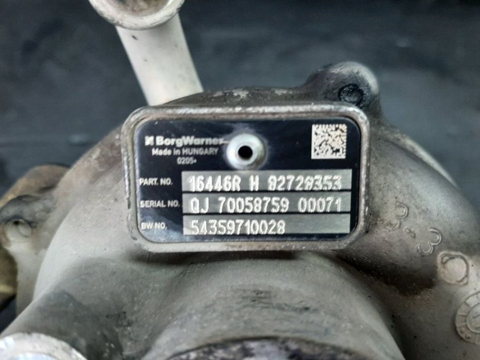 turbina 1.5 dci renault clio 4 megane 3 dacia duster logan 54359710028