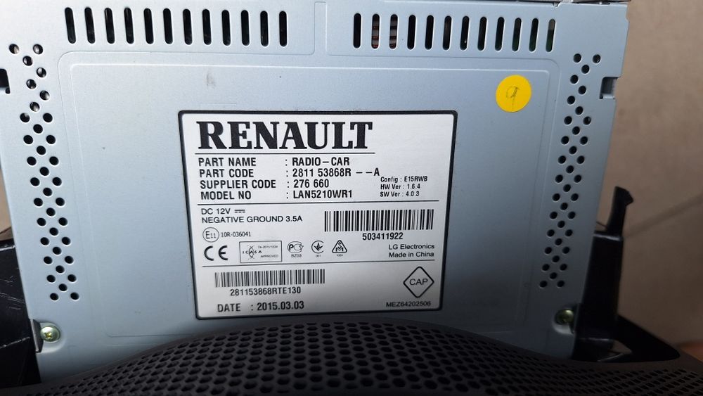 Navigatie Renault Clio 4 Originala Renault