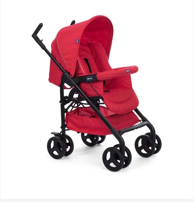 Carucior Chicco 3 in 1 Trio Sprint, Roșu