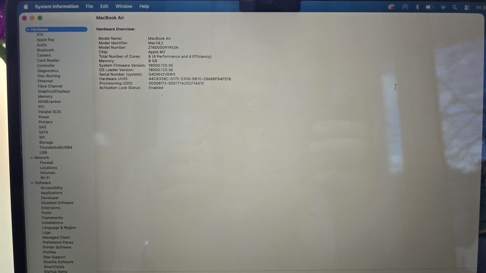 MacBook Air M2 2022

256GB SSD | Baterie 96%

MacBook Air M2 2022

256GB SSD | Baterie 96%