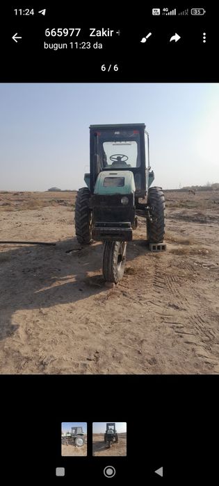 Traktor TTZ 80,11 yili 2008