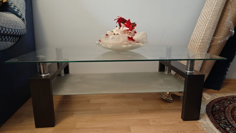 Masă sticlă living