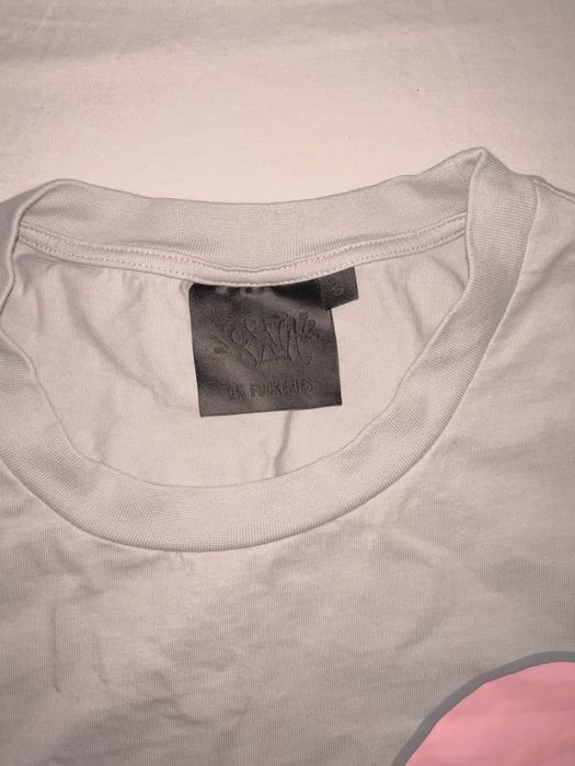 SYNA T-shirt gray and pink