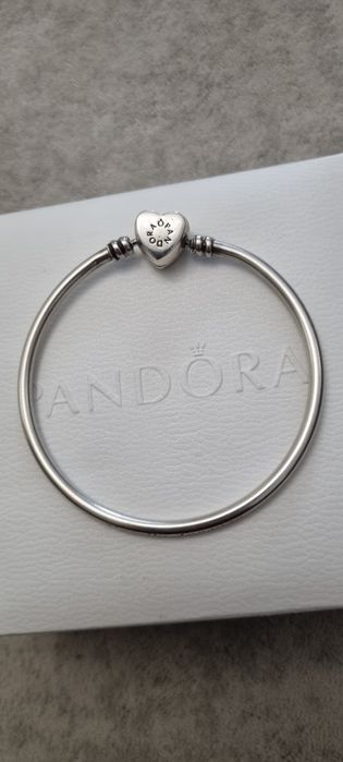 Bratara fixa Pandora, argint