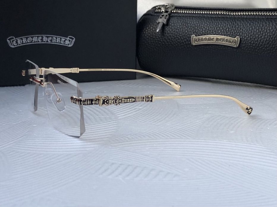 Очила за компютър Диоптрични рамки прозрачни слънчеви chrome hearts