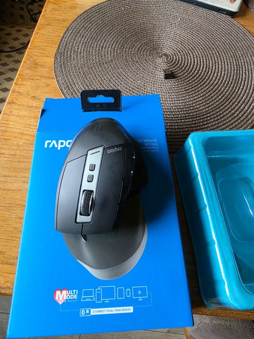 Mouse Rapoo MT750S Wireless Multi-Mode Laser Negru