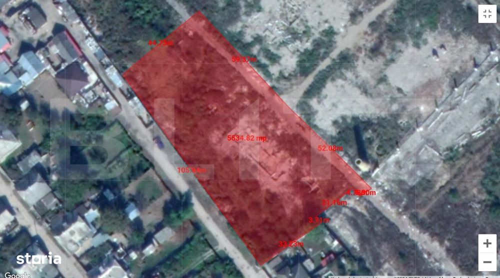 Investitie !Teren intravilan 5535mp, destinatie mixta, zona industria