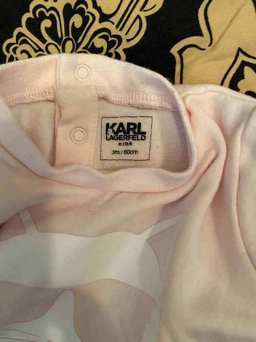 Бебешка рокличка с клинче на Karl Lagerfeld