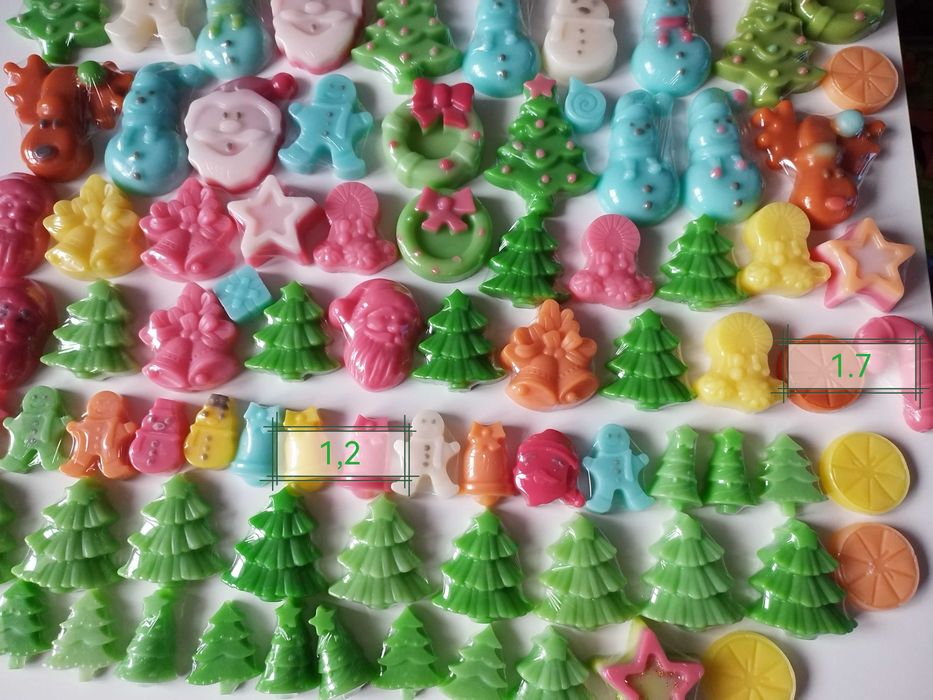 Ароматни глицеринови сапунчета