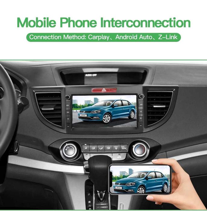 Honda CR-V 2012-2016 година  8” 2-DIN с Android 14, 4/64GB