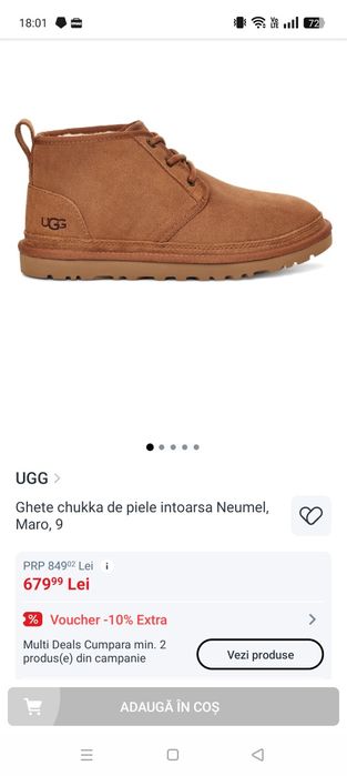 Ghete UGG cumpărate de Crăciun
