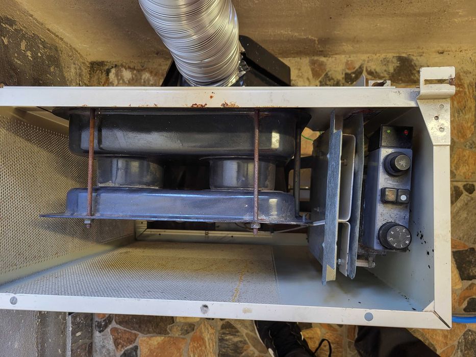 Convector pe gaz