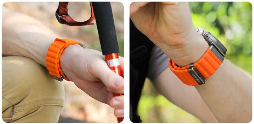 Ремешок (band) на Apple Watch с возможностью зарядки часов USB Type-C