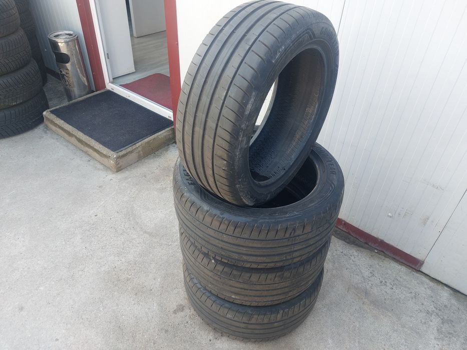 150 lei bucata! Set anvelope de vara 225 45 r17 Goodyear dot 2023
