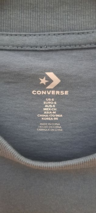 Новый лонгслив Converse. Размер S, рост 170