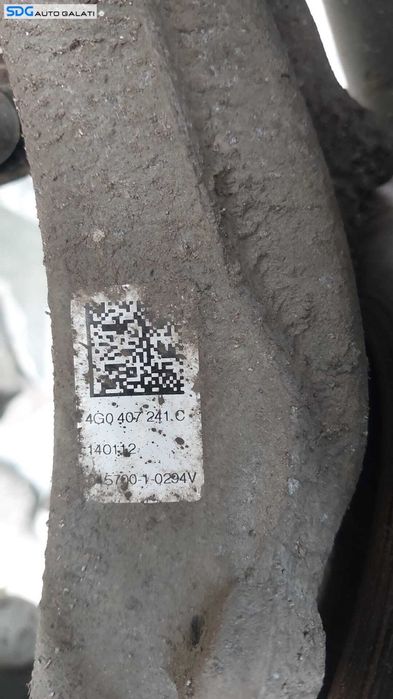 Fuzeta cu Rulment si Senzor ABS Stanga Fata Audi A4 B8 2.0 TDI 2008 - 2015 Cod 4G0407241C [X4037]