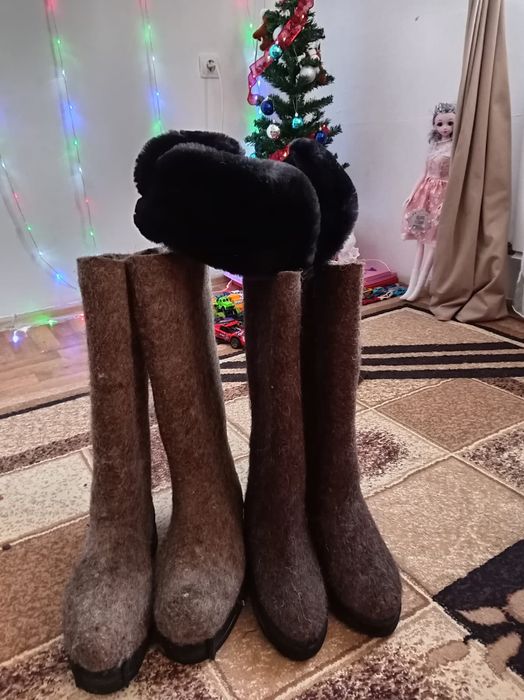 Валенки и ушанка