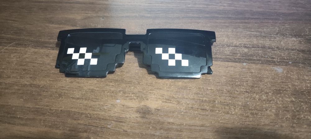 Тёмные очки майнкрафт