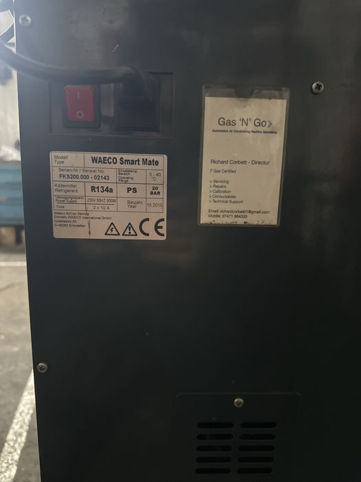 Vand aparat incarcare freon