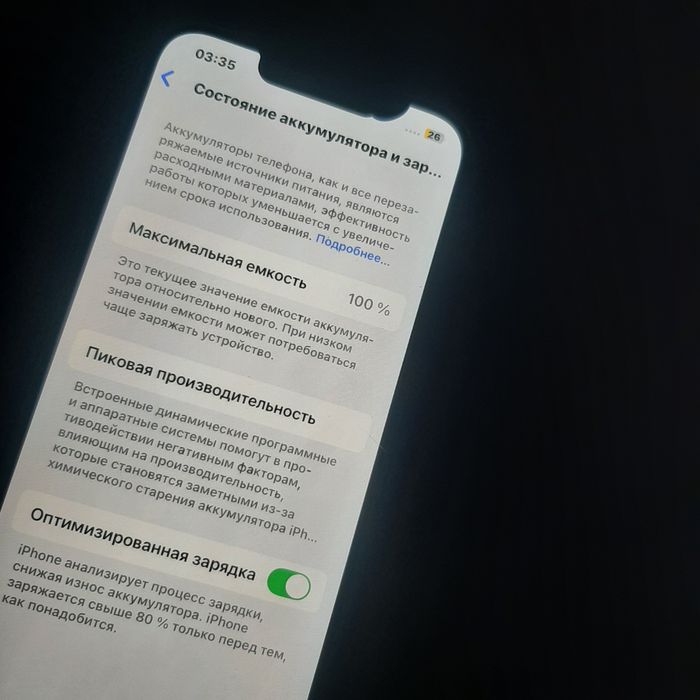 Iphone 13 100% емкость