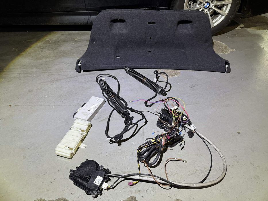 Vand kit portbagaj electric bmw f10, f01, amortizoare electrice