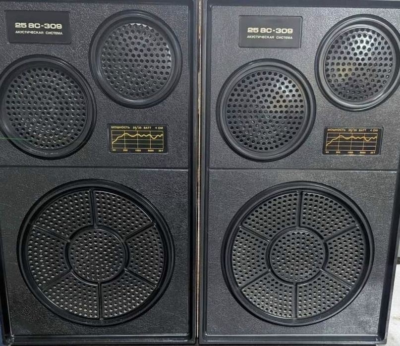 Колонки S90 Radiotehnika и 25ас309