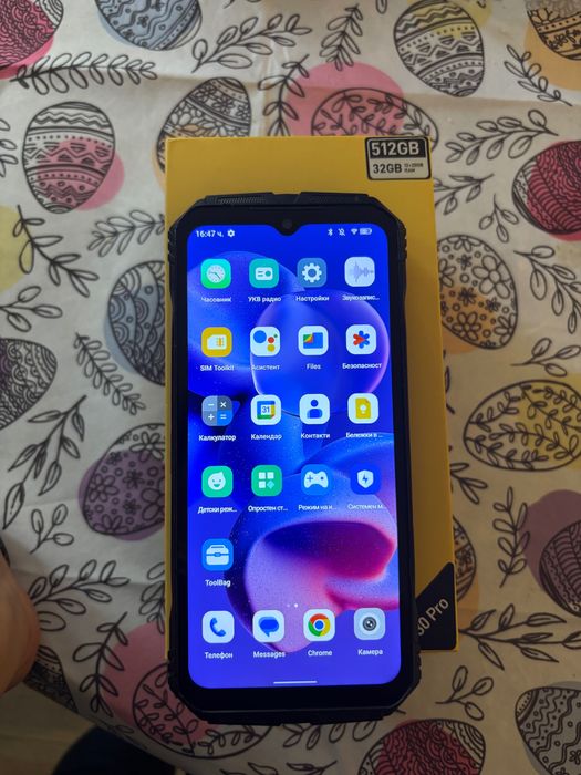 Продавам удароустойчив телефон Doogee V30 pro