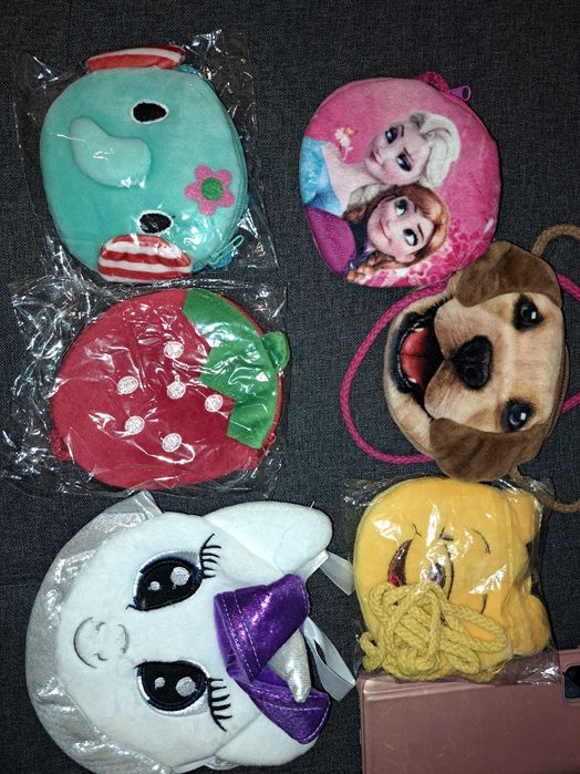 Mini gentute Elsa elefant catel Winnie unicorn capsuna