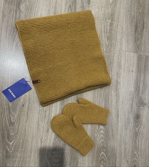 Новый снуд и варежки