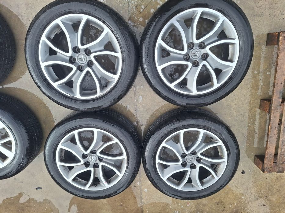 4бр Джанти с гуми 18 цола 5х114.3 Citroen C Crosser / Ситроен Ц Кросър