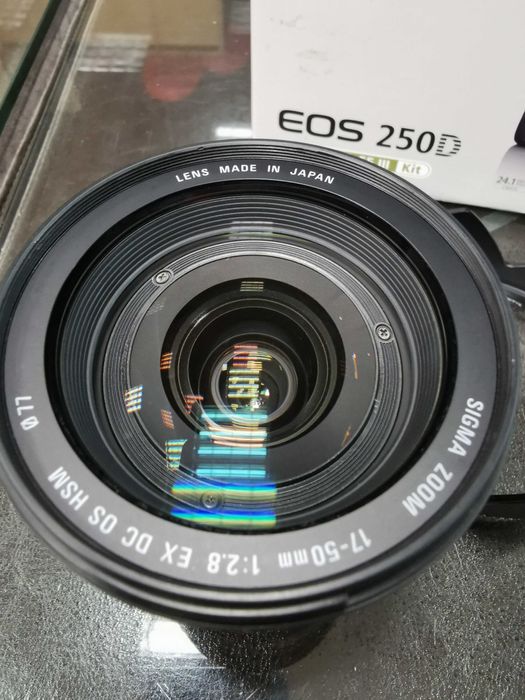 Canon 250D + Sigma 17-50 f 2,8