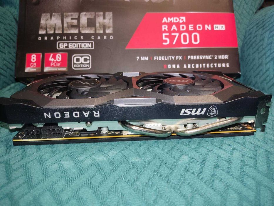 Перфектна видеокарта MSI RX 5700