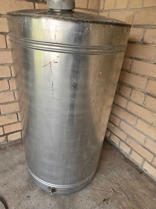 Бочка для вина, нержавейка, СССР.