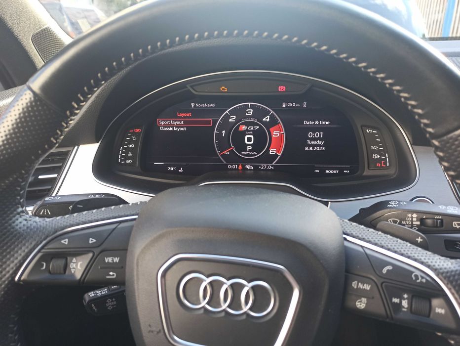 Audi Sport Layout Ауди А3 А4 А5 Q5 Q7 Cockpit Виртуално Оформление